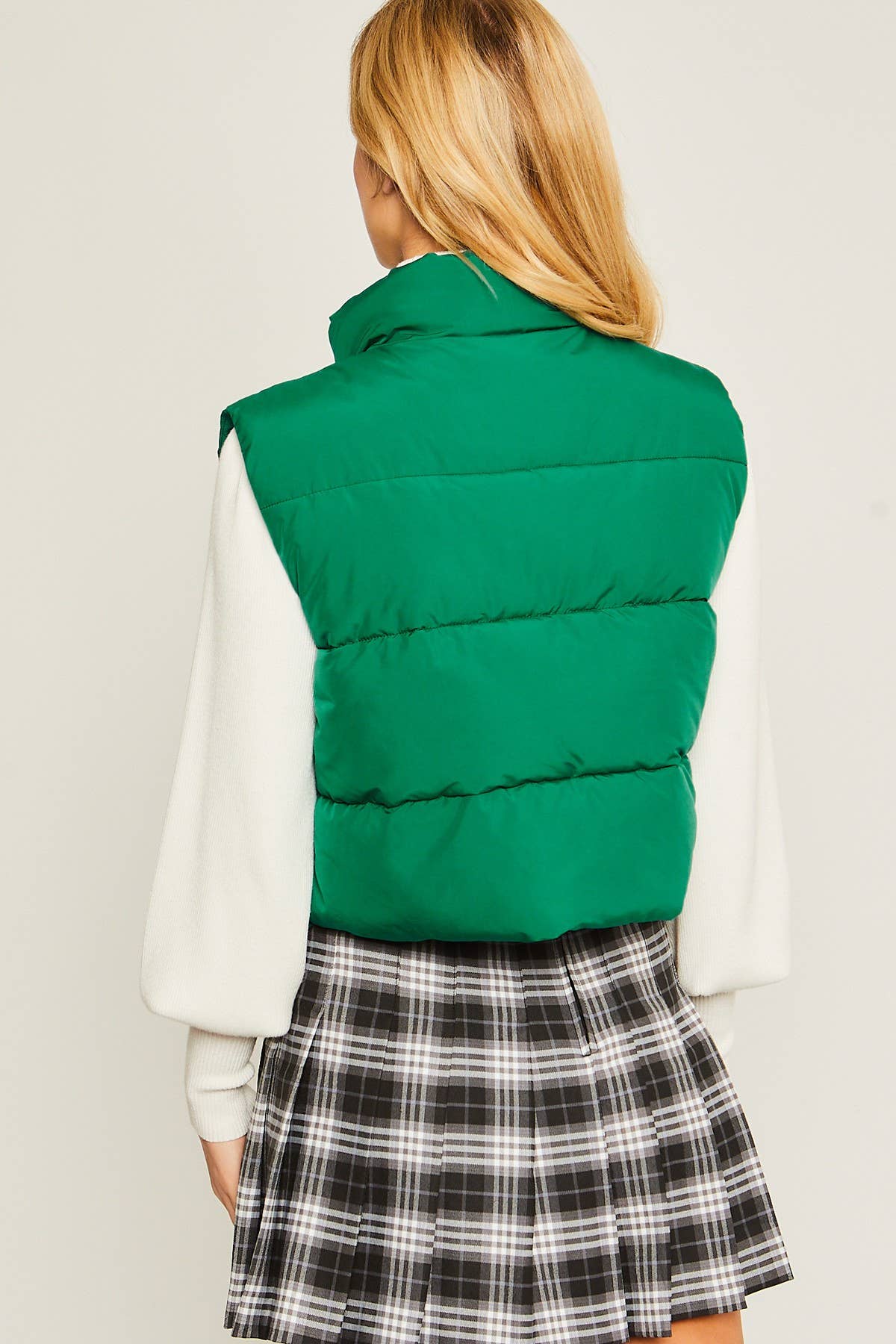 Puffer Vest With Pockets