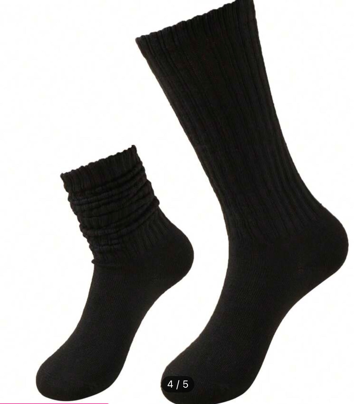 Scrunchie socks