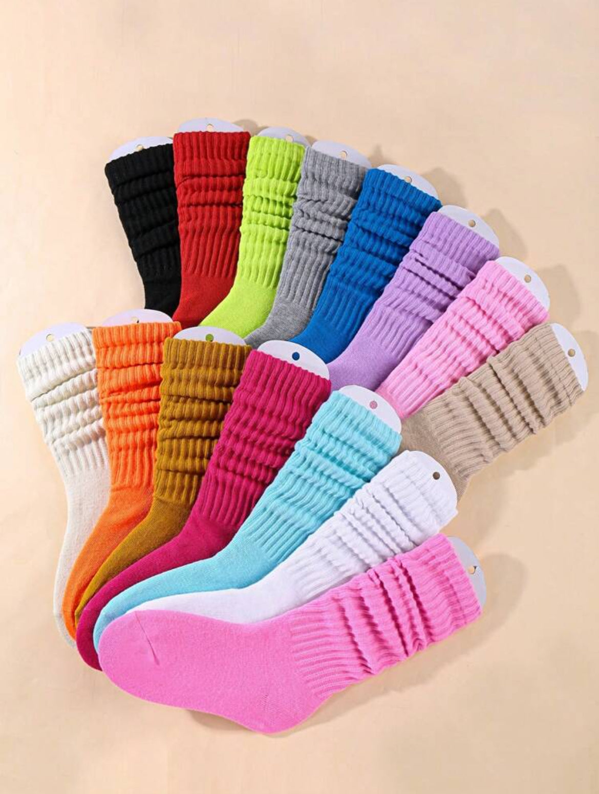 Scrunchie socks