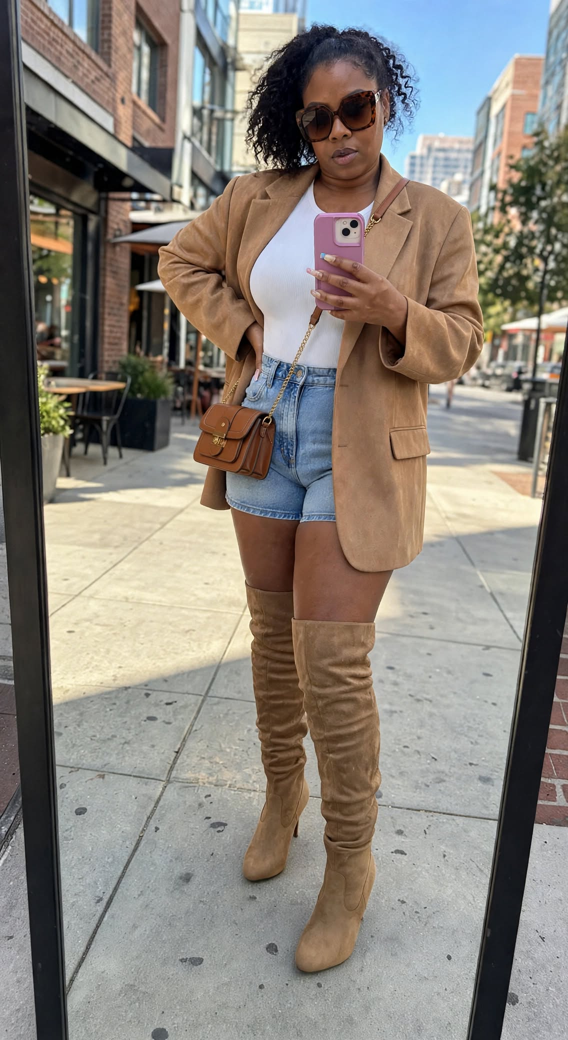Naomi thigh High Boots