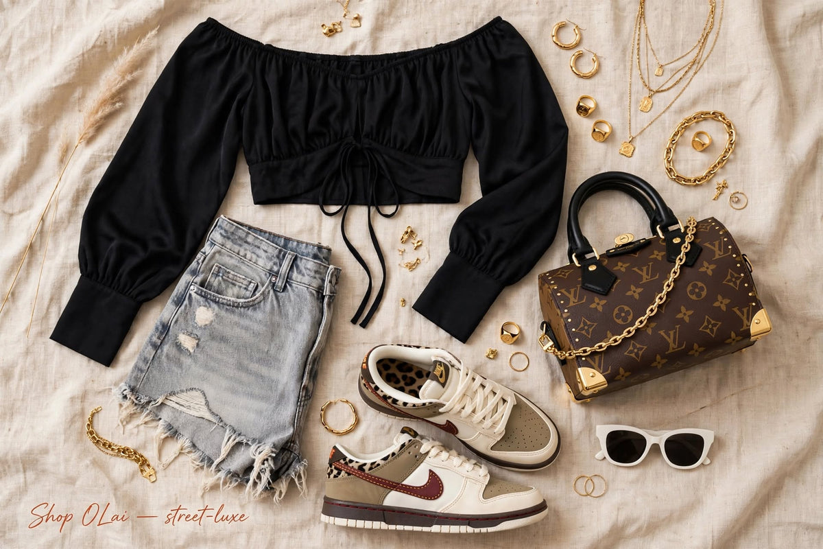 ICONIC Mini Trunk Bag - Monogram | Gold Chain