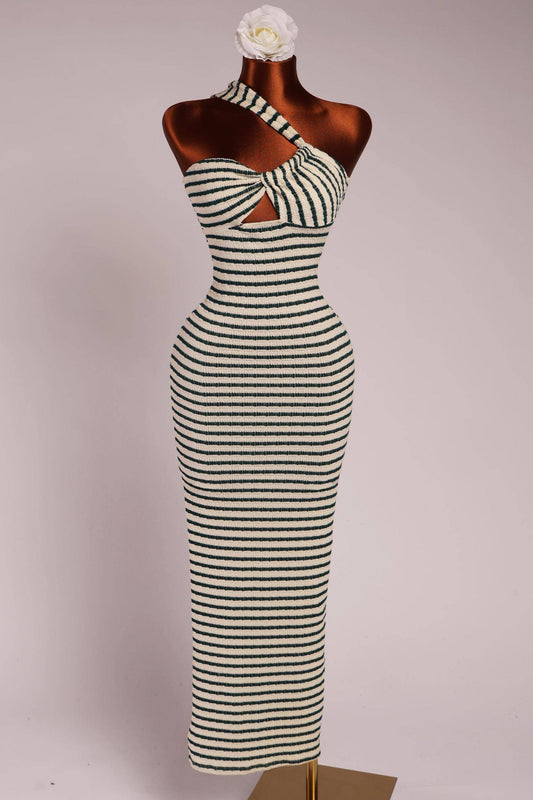 One shoulder strap  maxi dress
