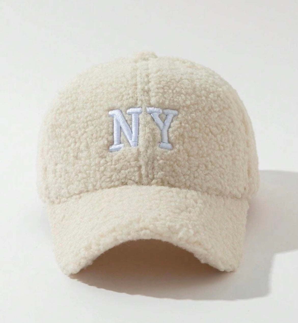 Fleece teddy ny hat