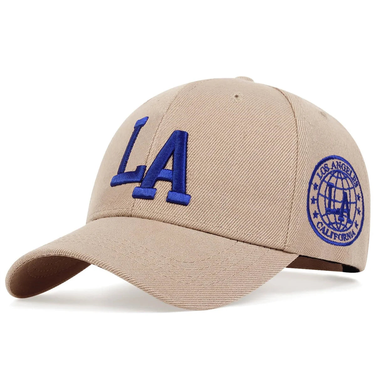 LA embroidered Snapback Hat