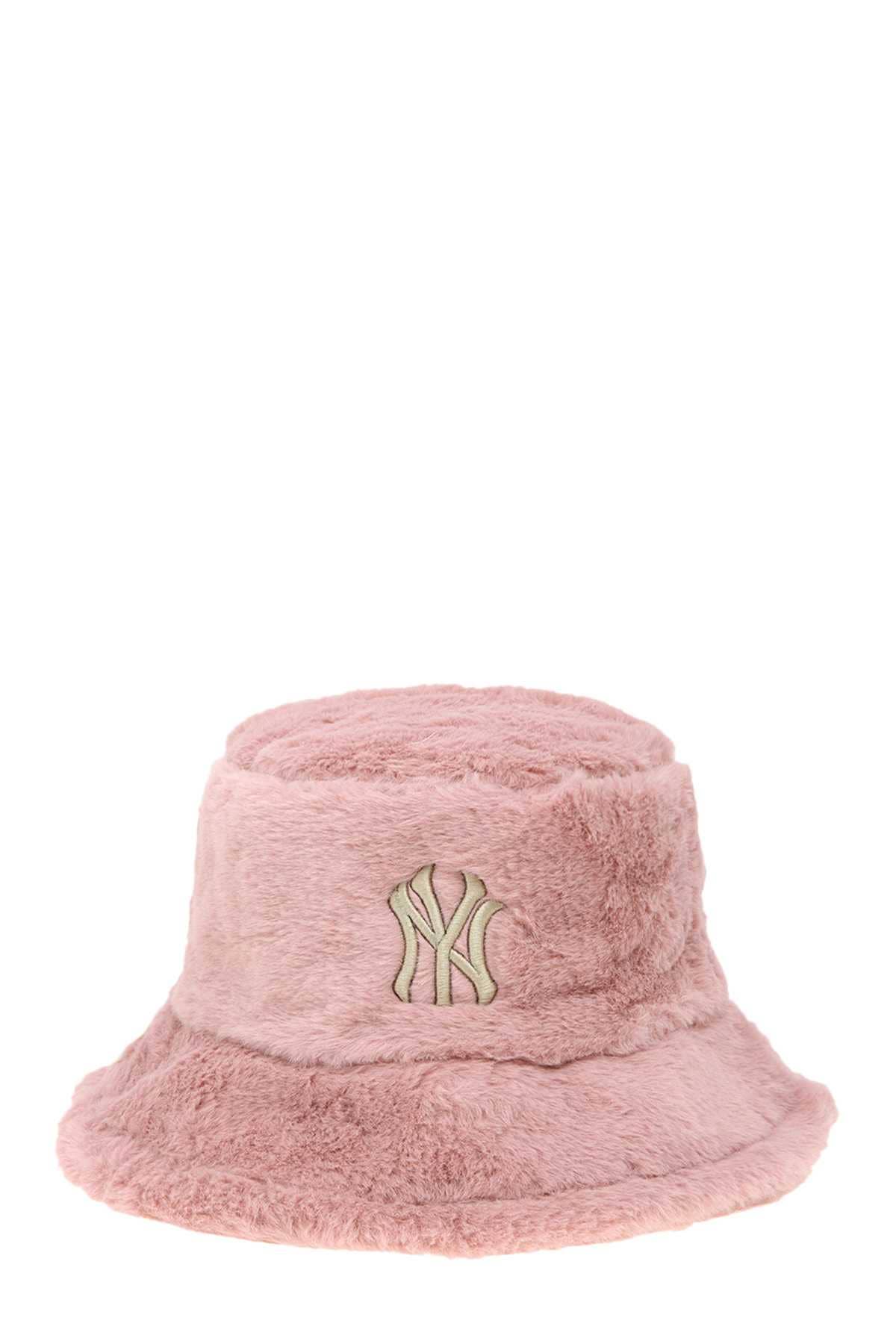 NY Embroidery Fur Bucket Hat